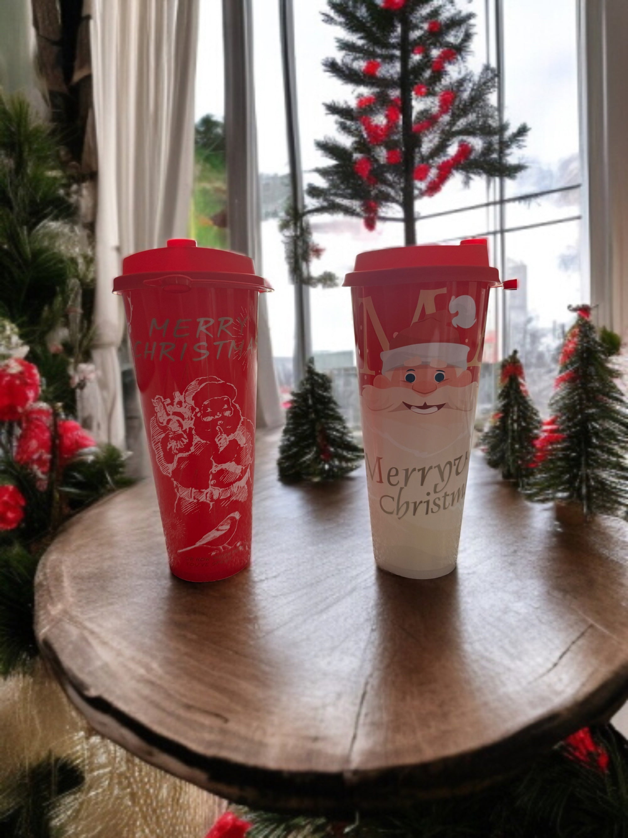 Christmas Themed Coffee Cups