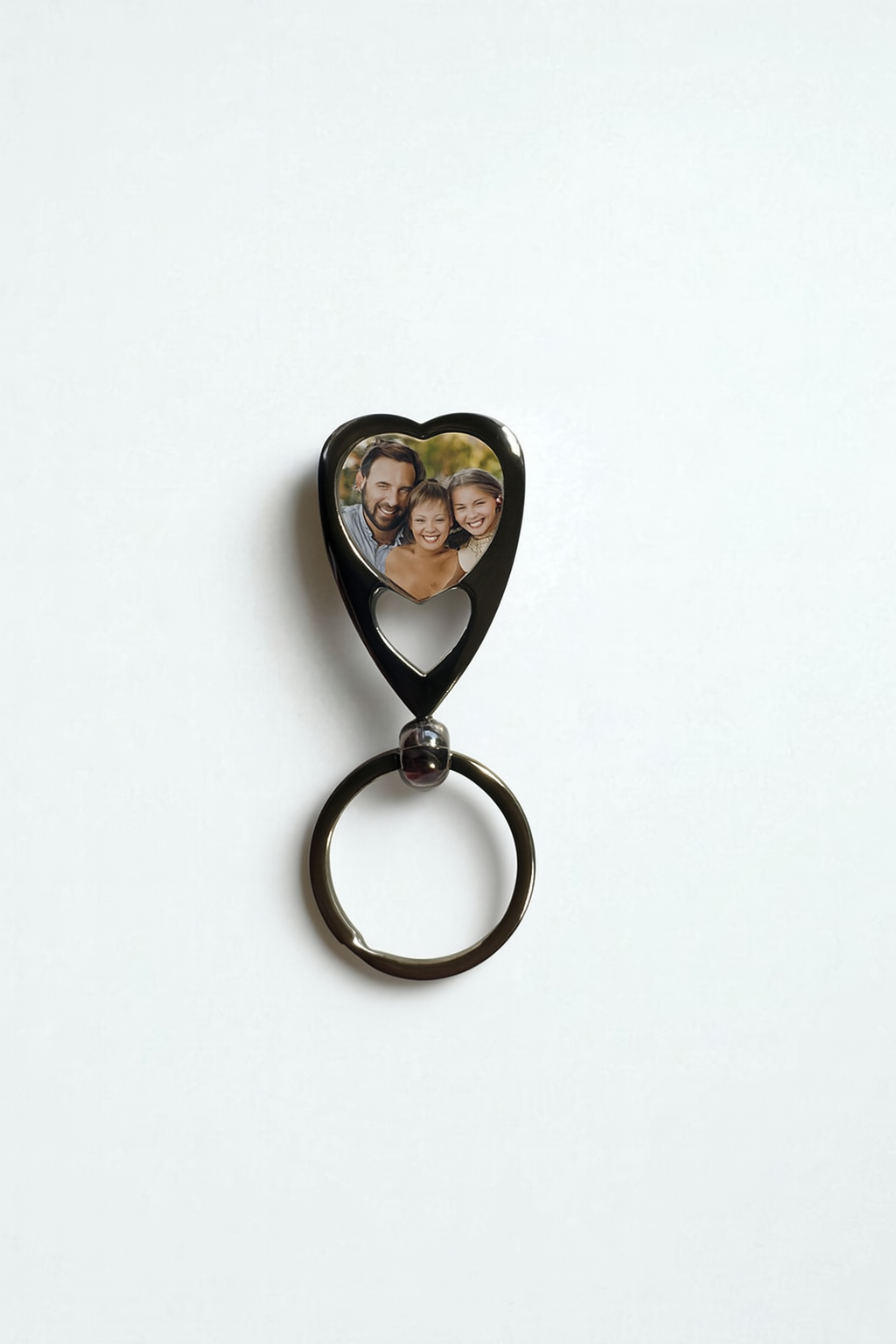 Personalised Heart Keyring