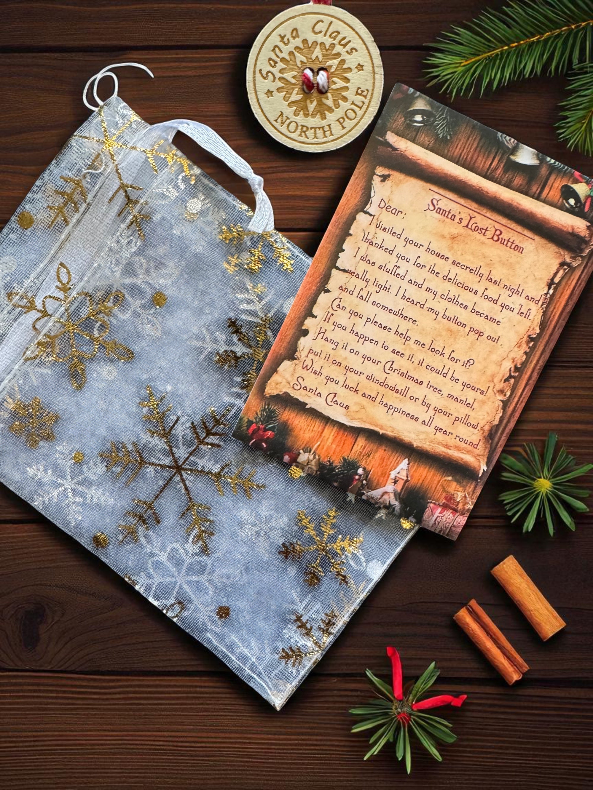 🎅 Santa’s Lost Button ✨