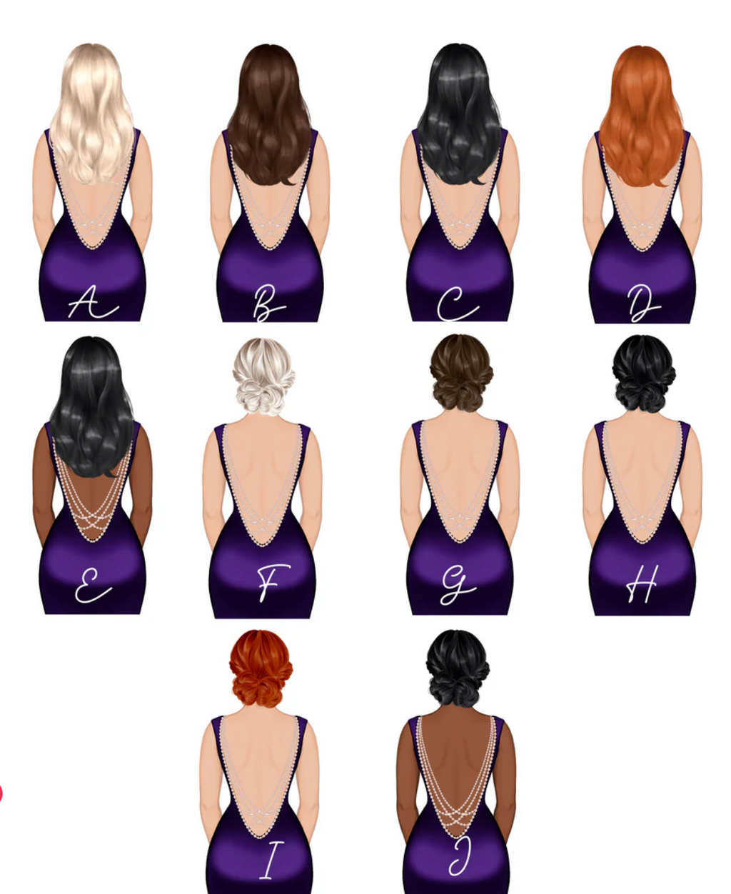 Bridesmaid / Maid Of Honour Decal # 6