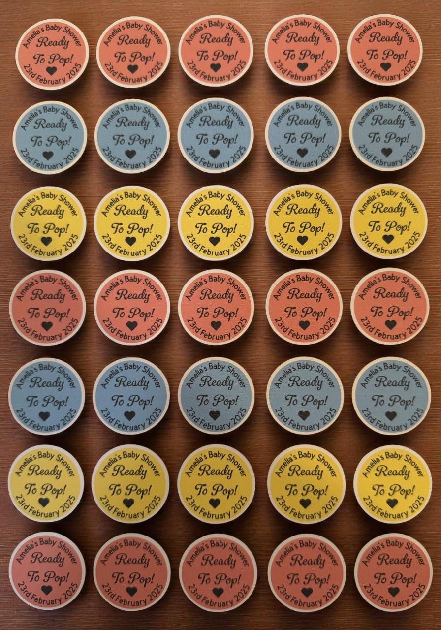 Personalised Stickers for Birthday's / Baby Shower's