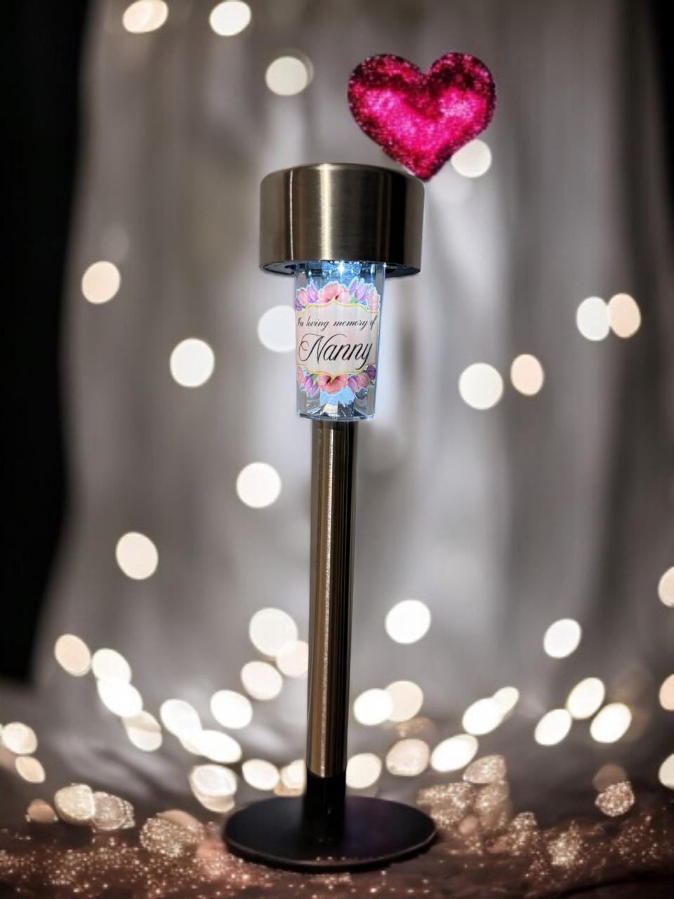 Solar Memorial Lights and Candles / Angel Wings