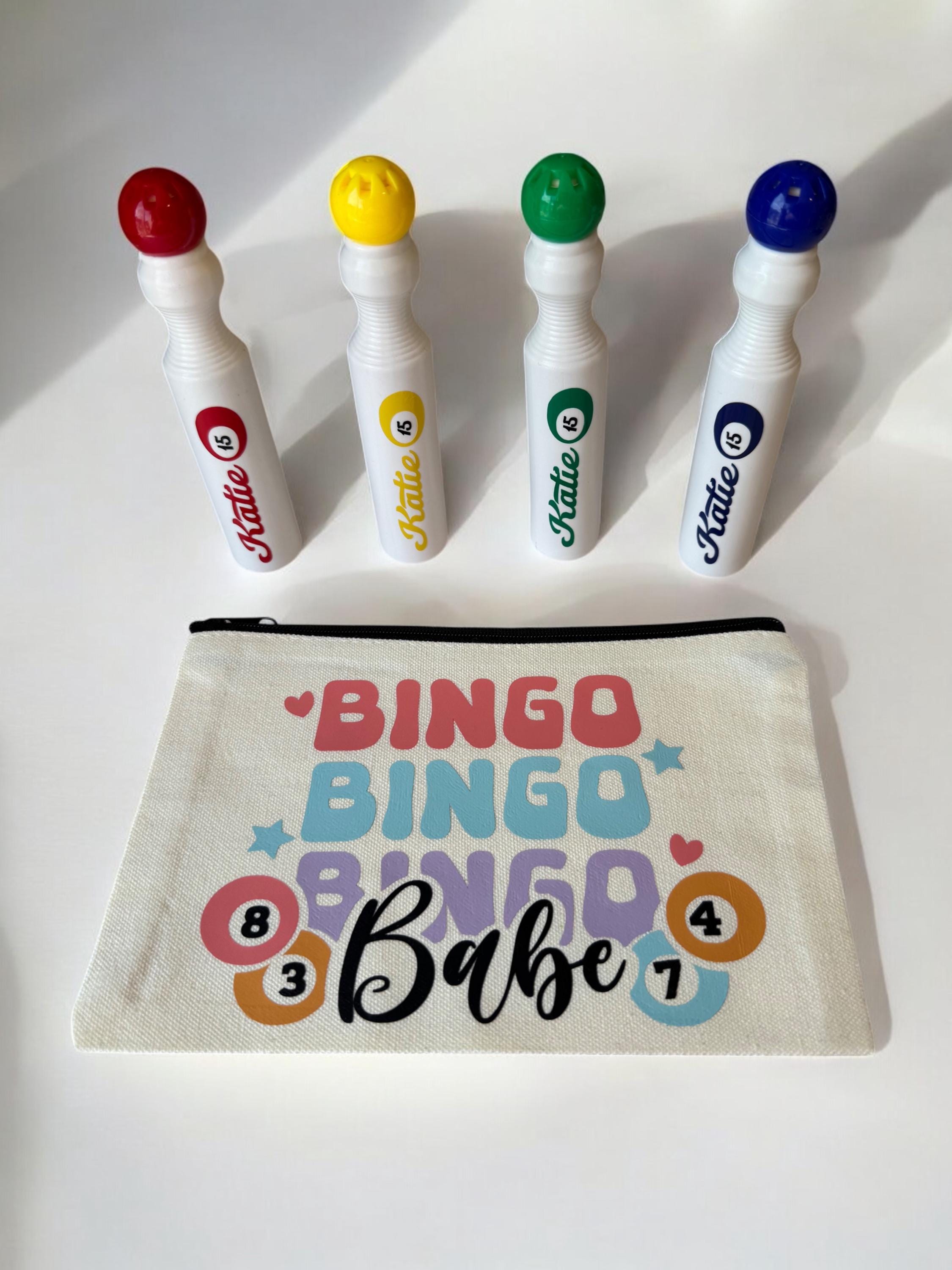 Personalised Bingo Bag & Bingo Dabbers