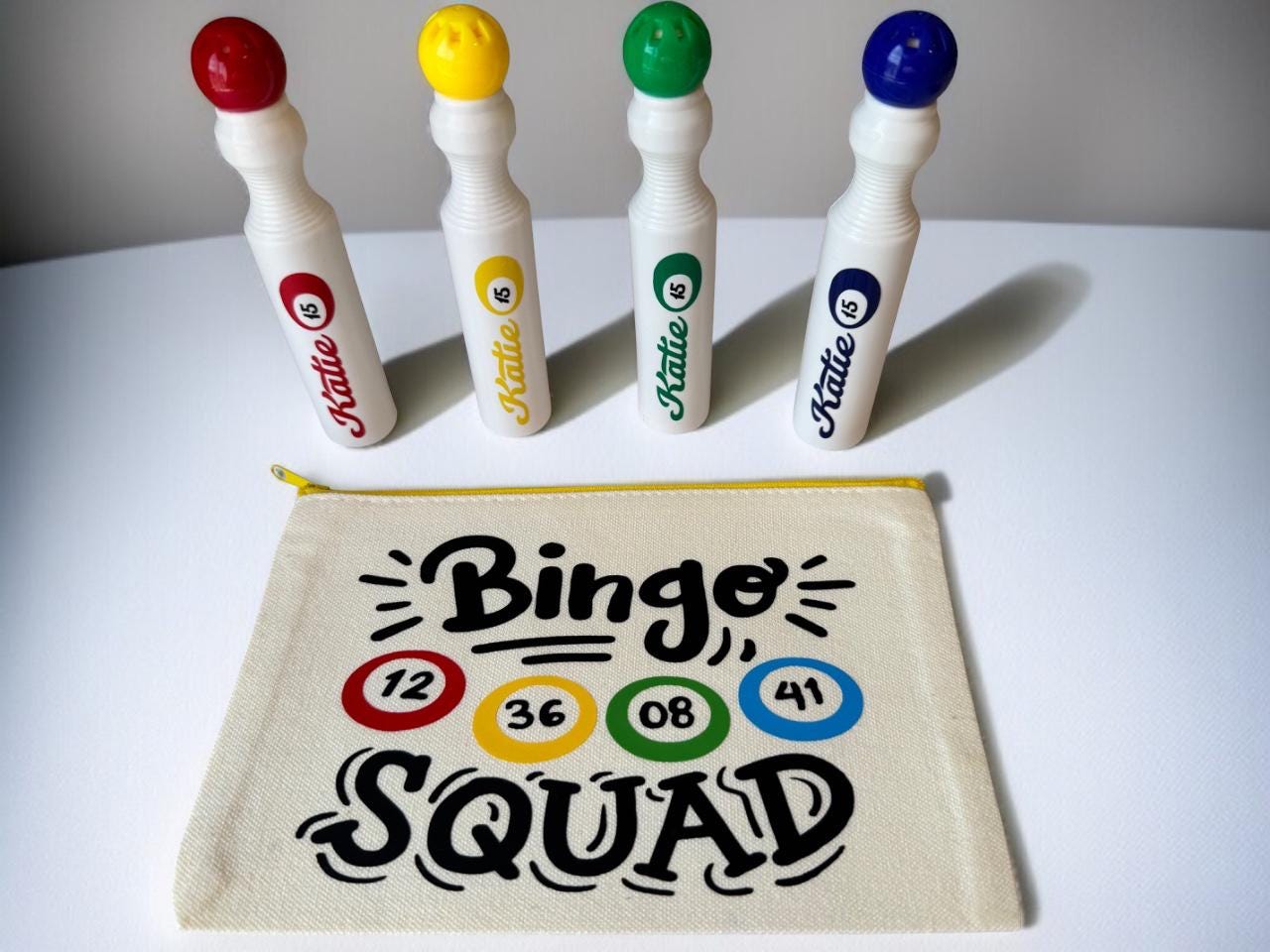 Personalised Bingo Bag & Bingo Dabbers