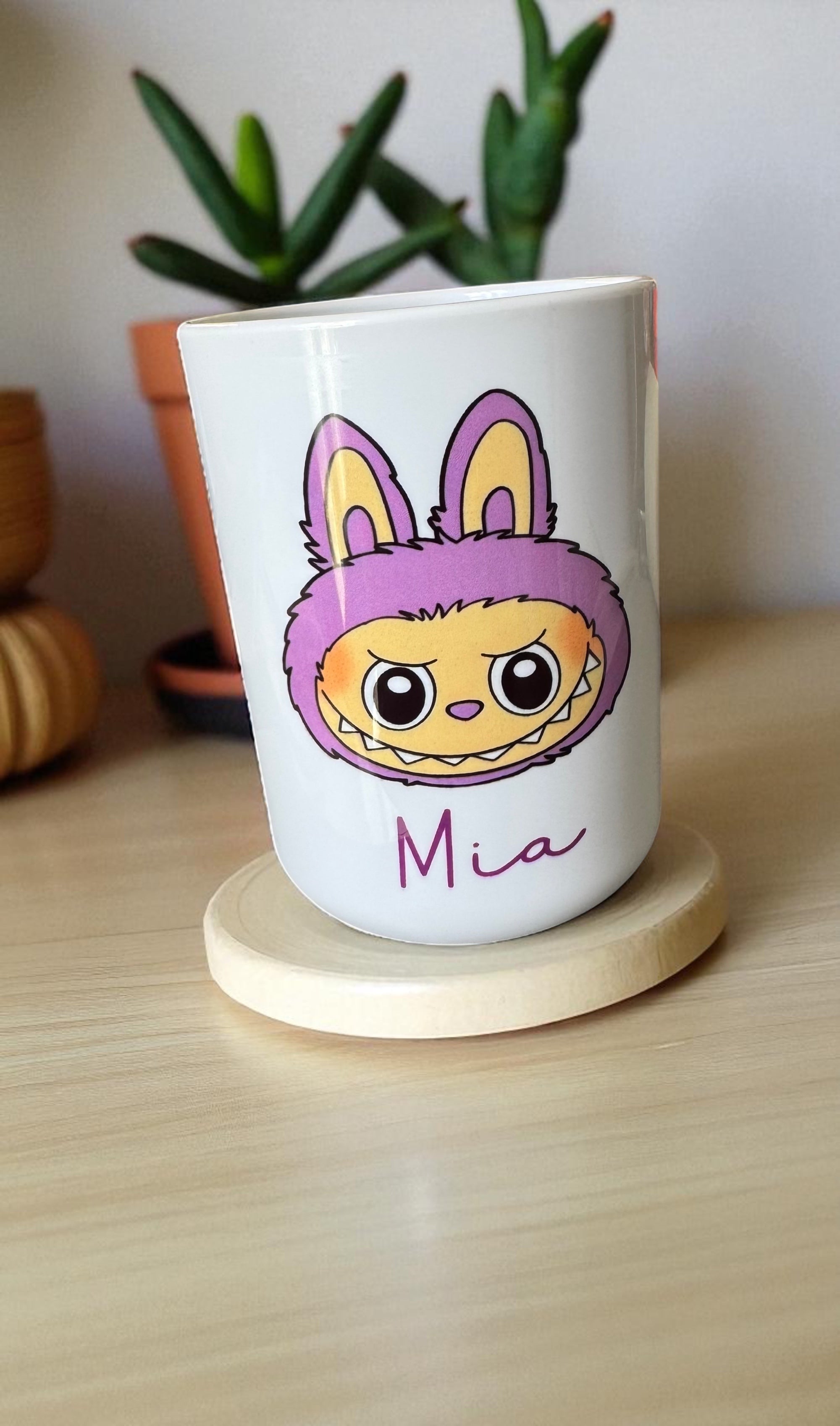 Personalised Cute Monster Cup
